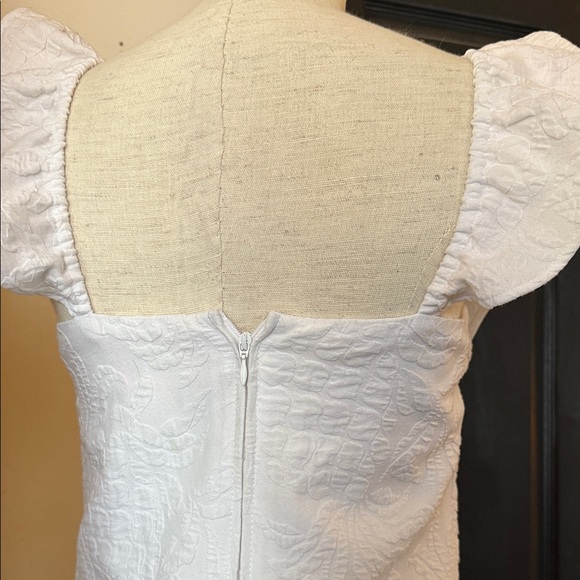 Lilly Pulitzer Ivory Ruffled Strap Mini romper - Picture 6 of 10